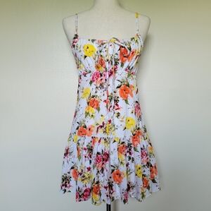 Xtraordinary | Y2k Floral Drop Waist Dress